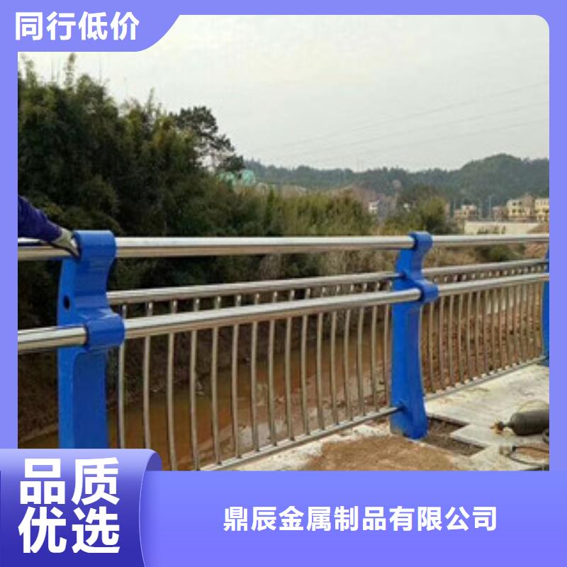 桥梁护栏不锈钢复合管护栏产品实拍
