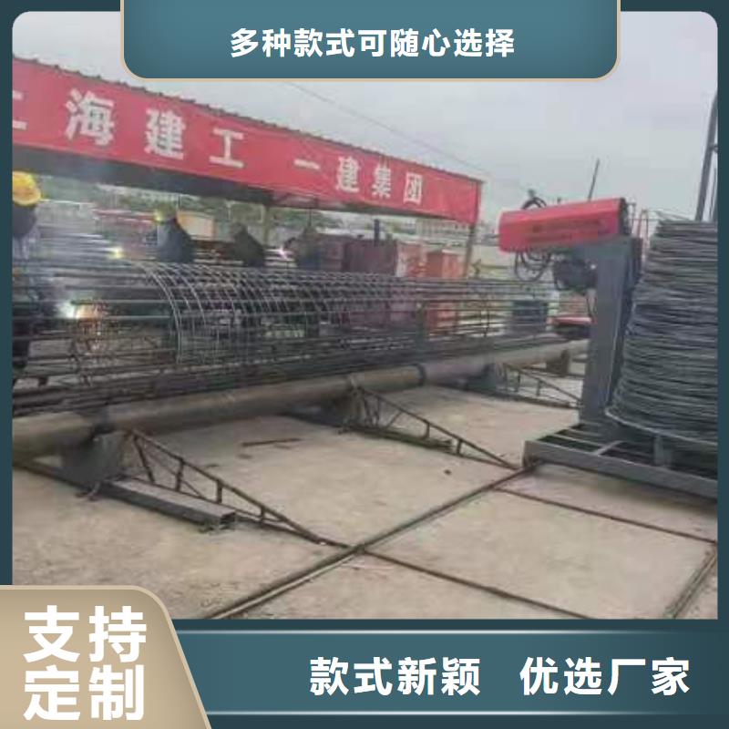 新型数控钢筋笼成型机效率怎么样