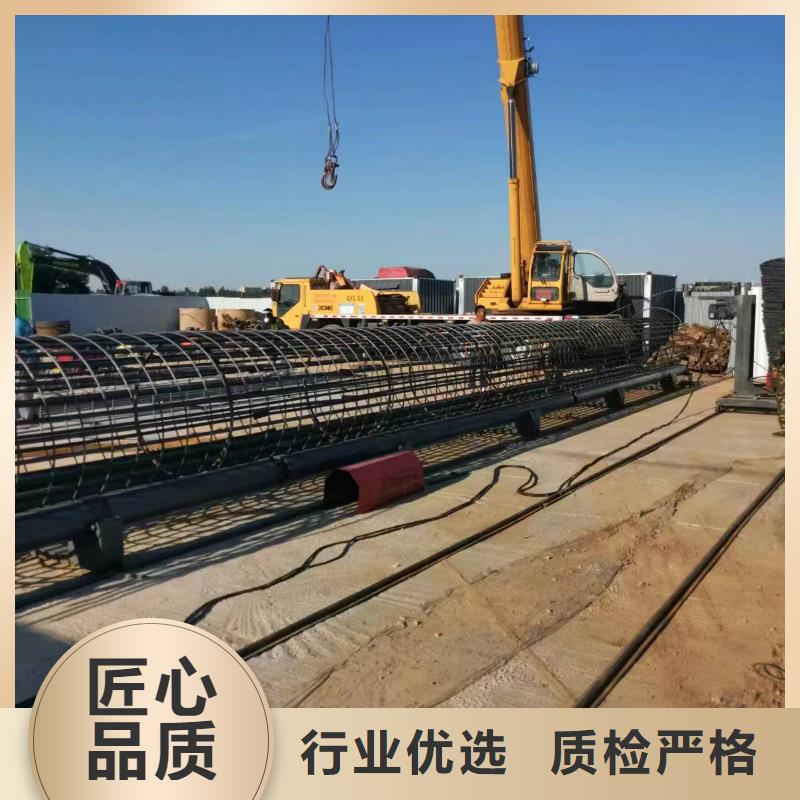 新型数控钢筋笼成型机效率高