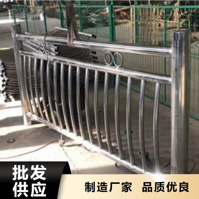 304不锈钢复合管桥梁护栏立柱实体厂家