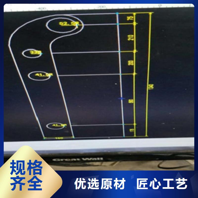 不锈钢防护栏不锈钢立柱48小时发货