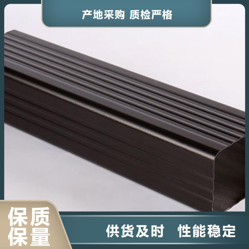 雨水管,彩铝成品天沟实体诚信厂家