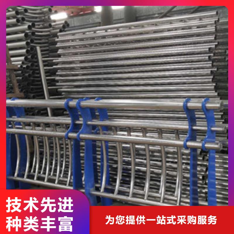 复合管防撞护栏_不锈钢碳素钢复合管栏杆严谨工艺