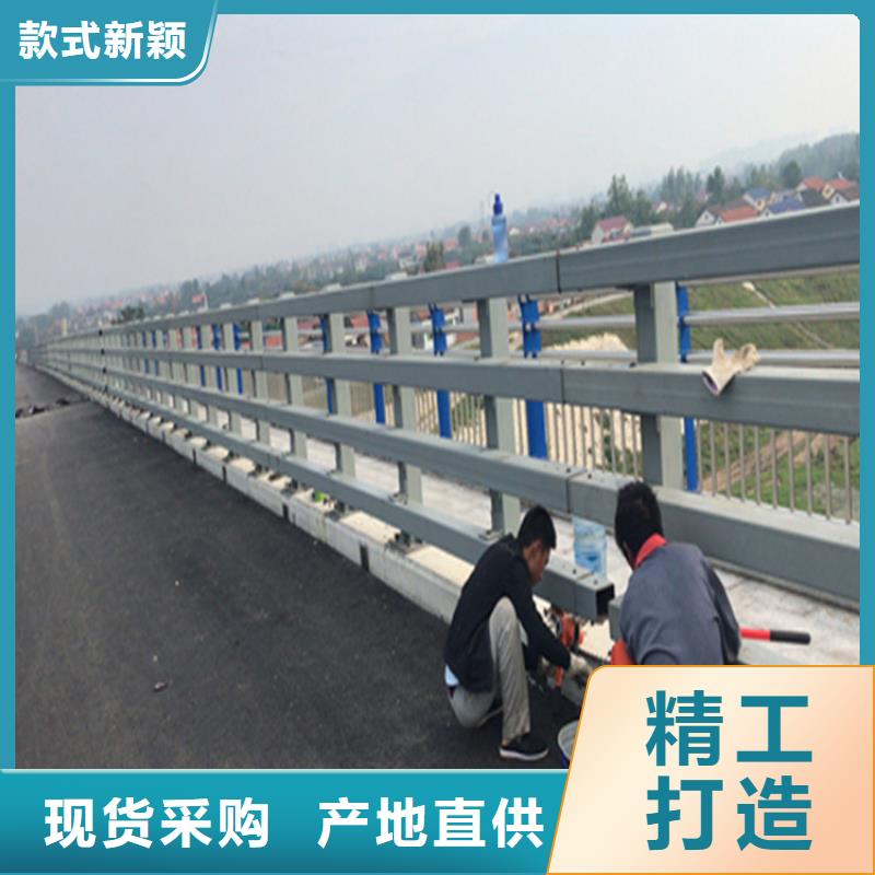 椭圆管喷塑桥梁护栏价格行情
