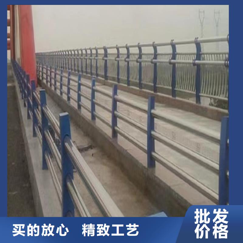 河道景区桥梁防撞护栏 201/304不锈钢复合管栏杆厂家直供