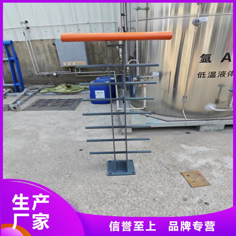 口碑好的不锈钢复合管护栏钢板立柱厂家