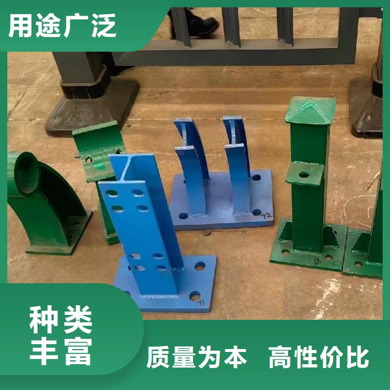 不锈钢桥梁护栏镀锌静电喷塑护栏管技术先进