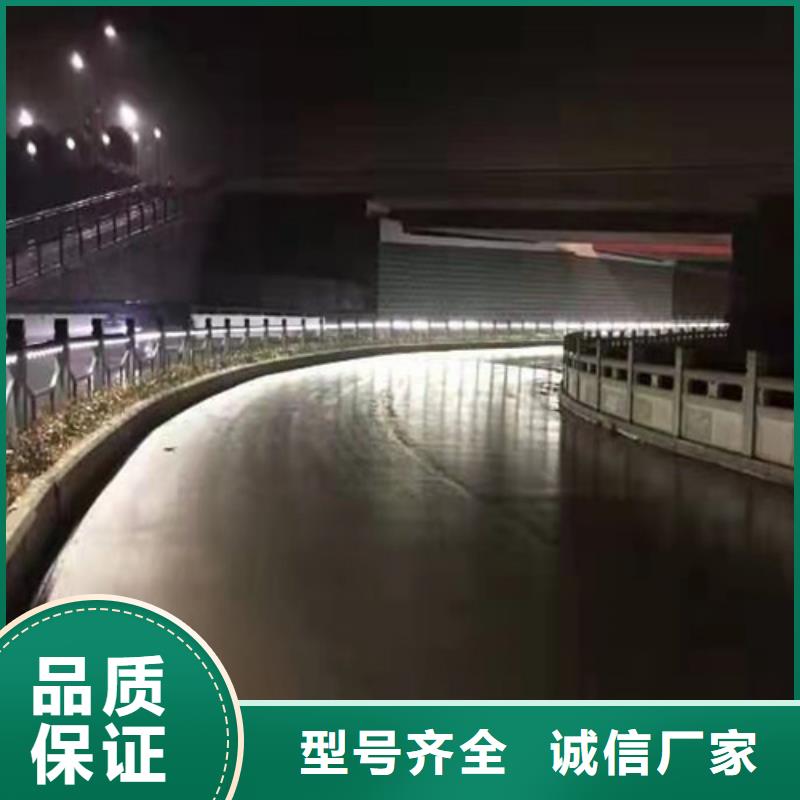 不锈钢桥梁防撞护栏河道景观灯光护栏,桥梁防撞护栏厂家