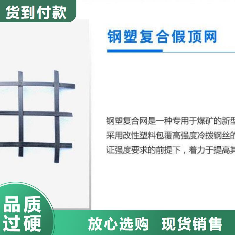 矿用钢塑复合假顶网_单向塑料土工格栅专注细节使用放心