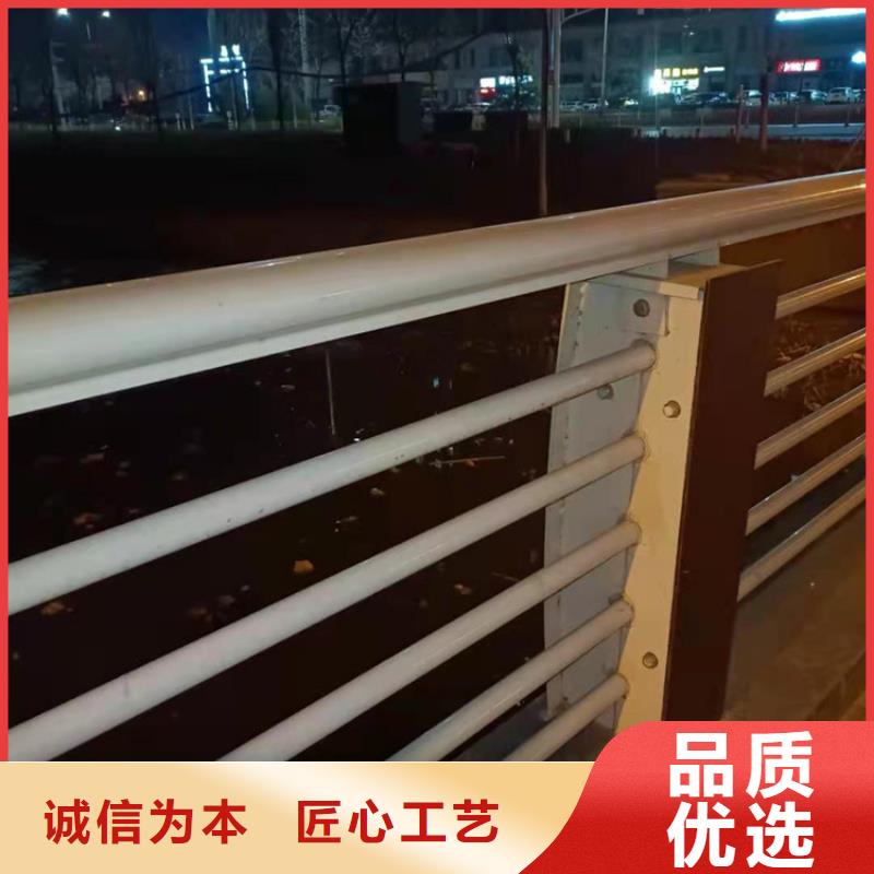 桥梁栏杆镀锌喷塑防撞栏现货充足