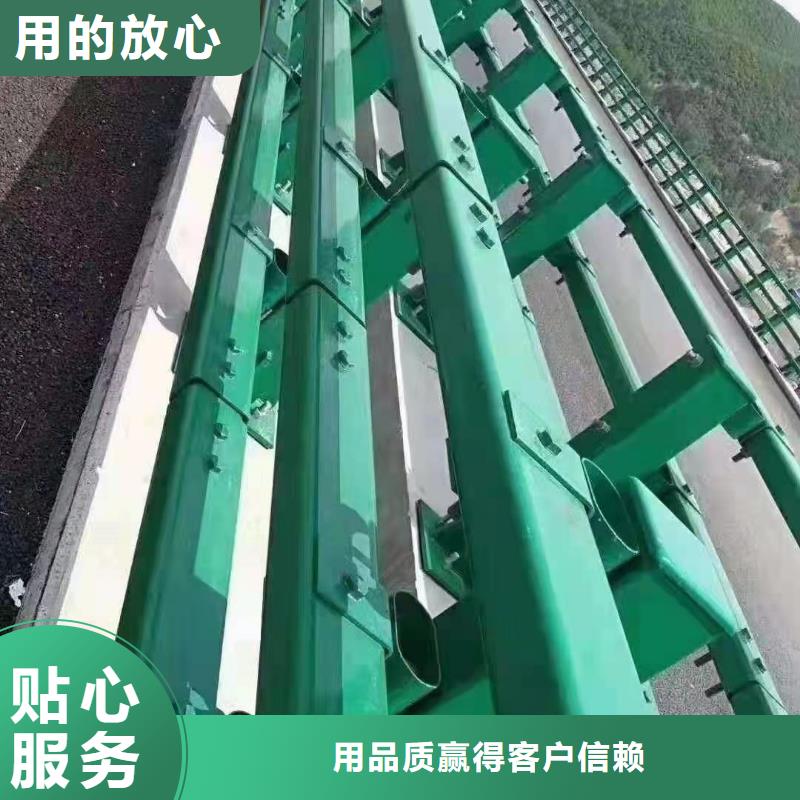 【桥梁护栏_不锈钢复合管护栏款式多样】