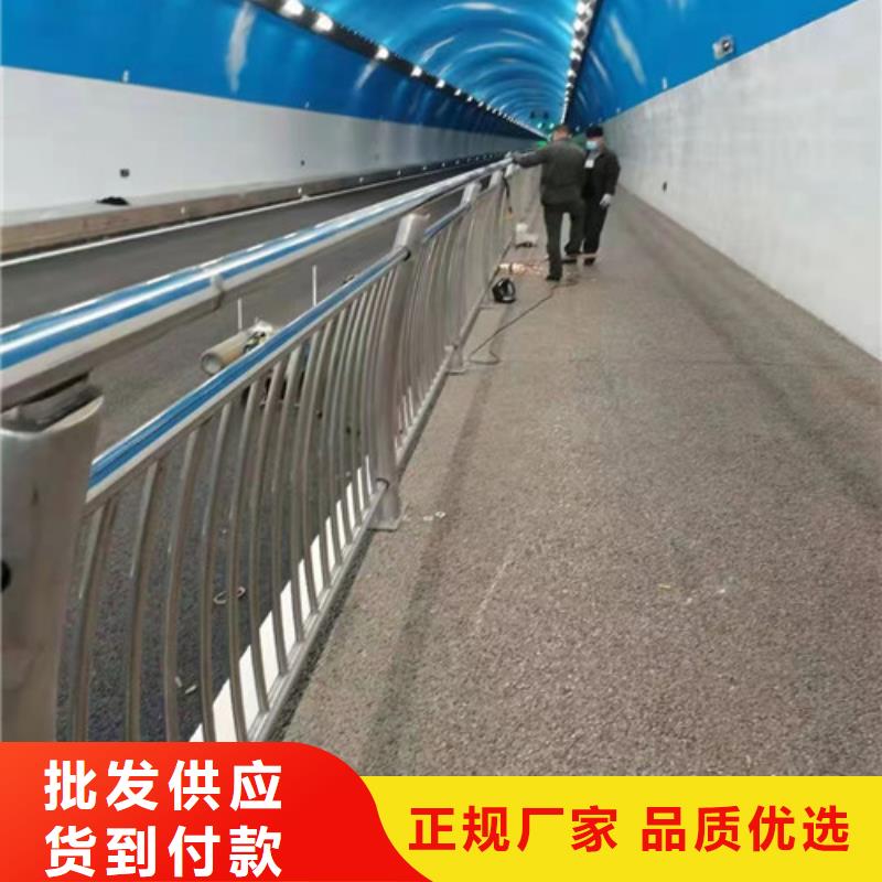 周边【智鑫】人行道不锈钢灯箱隔离防撞栏杆保质保量