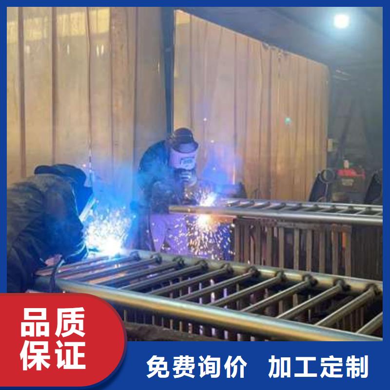 护栏_镀锌管景观护栏工程施工案例