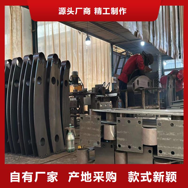 人行道护栏不锈钢复合管栏杆实体诚信厂家