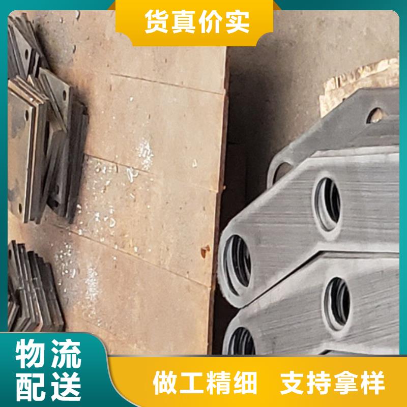 不锈钢复合管河道护栏美观大方