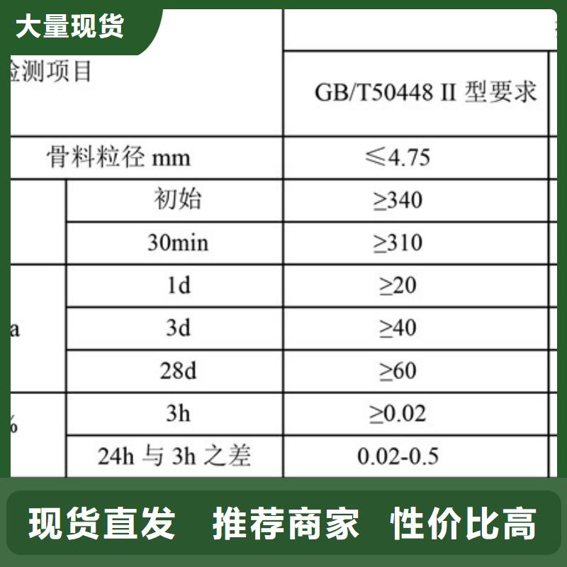 【修补料】设备基础通用型灌浆料工厂自营