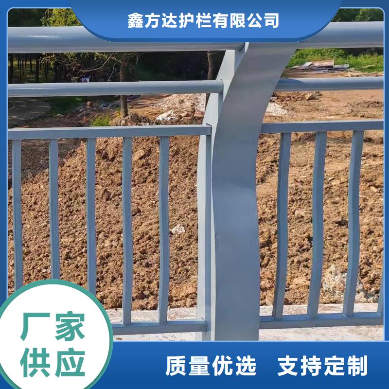 当地鑫方达椭圆管扶手河道护栏栏杆河道安全隔离栏实在厂家
