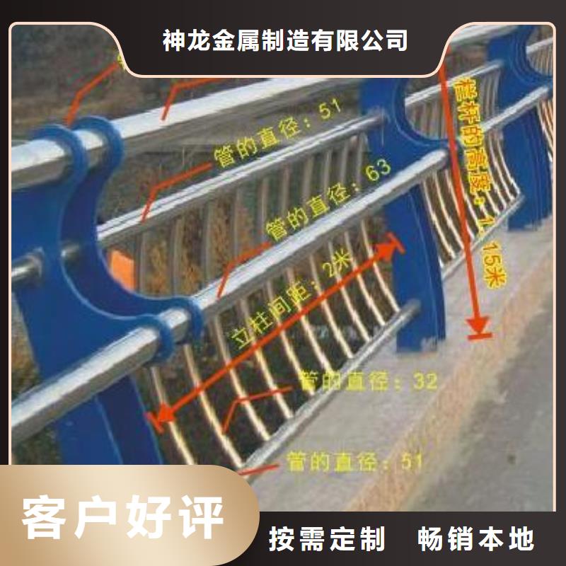 桥梁护栏-镀锌喷塑防撞栏分类和特点