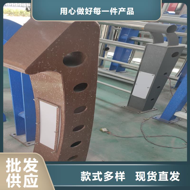 桥梁护栏,镀锌喷塑防撞栏正品保障