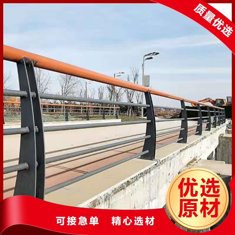 桥梁护栏不锈钢复合管栏杆细节严格凸显品质
