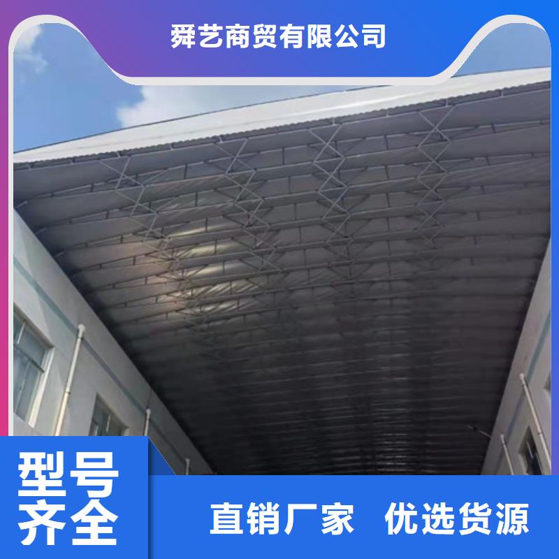 【雨蓬】伸缩遮阳篷工程施工案例