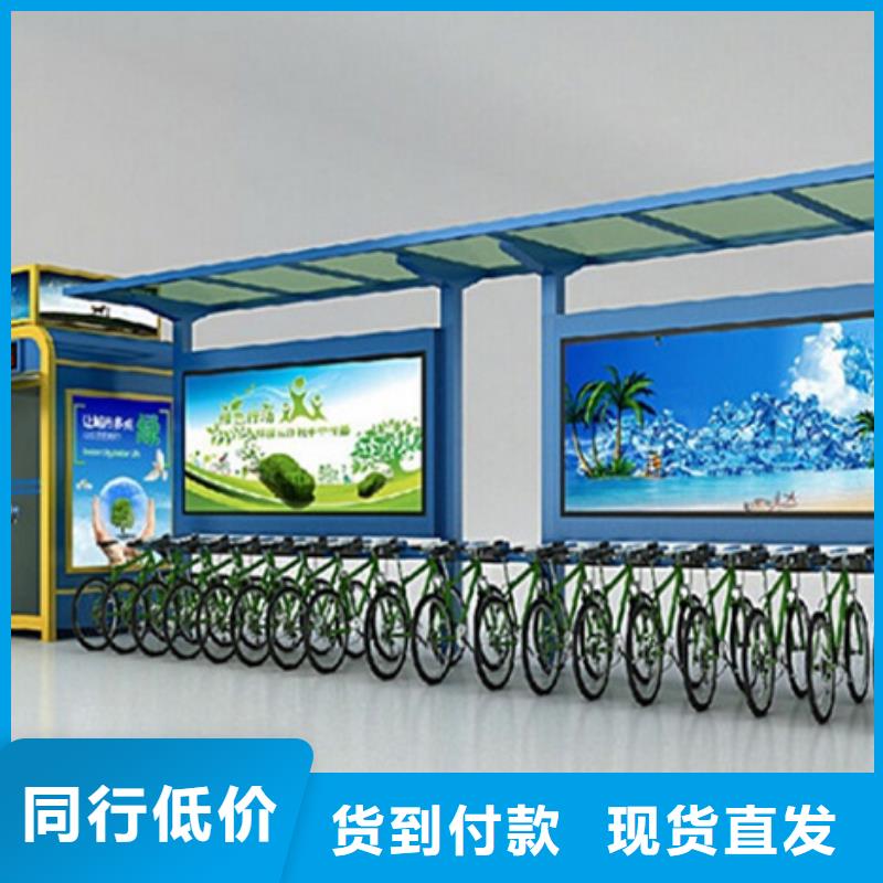 经典候车亭方形灯杆灯箱精选优质材料