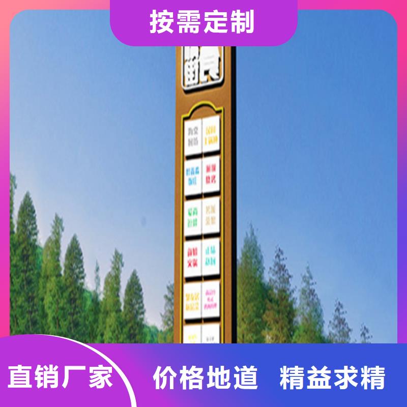 【精神堡垒导视牌】现代候车亭好货直销