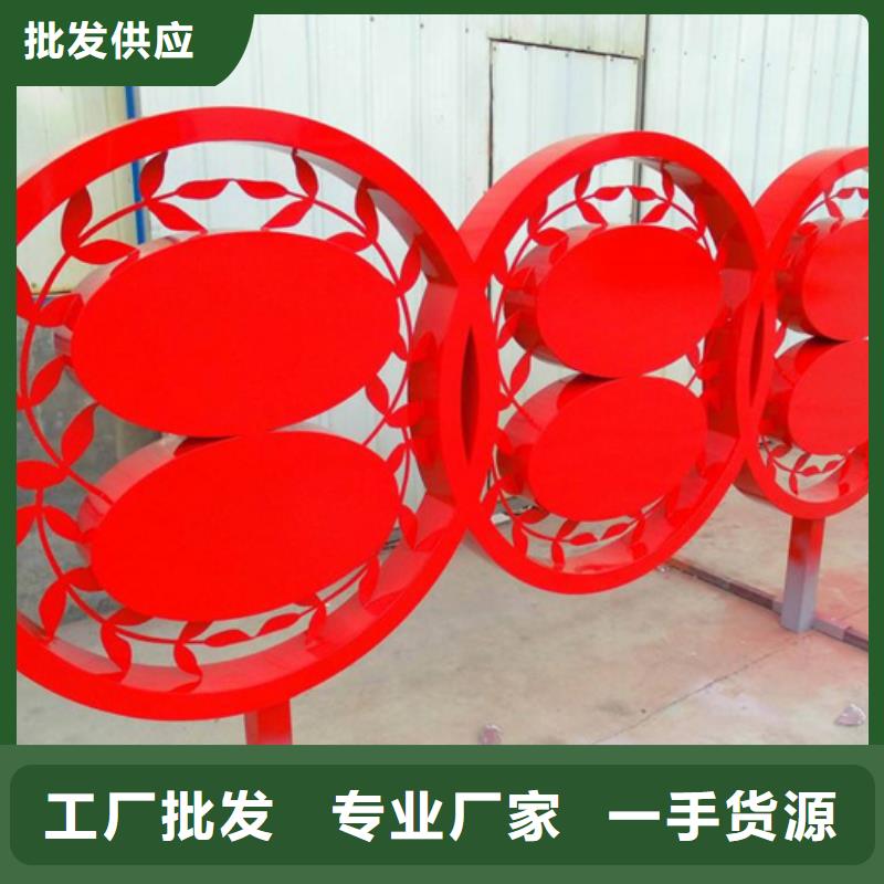 价值观标牌城市公交候车亭每个细节都严格把关
