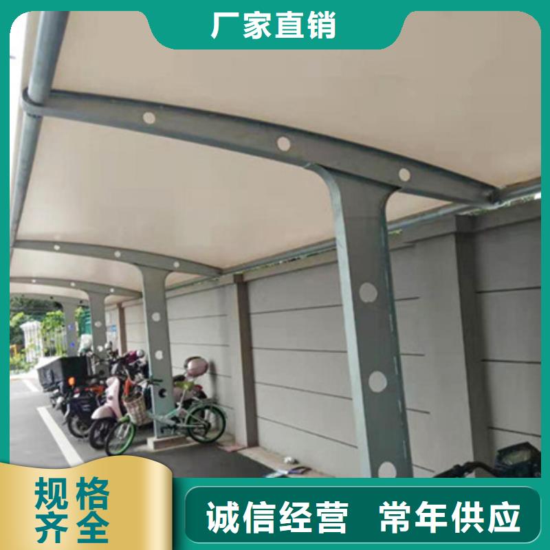 自行车停车棚换画灯箱服务始终如一