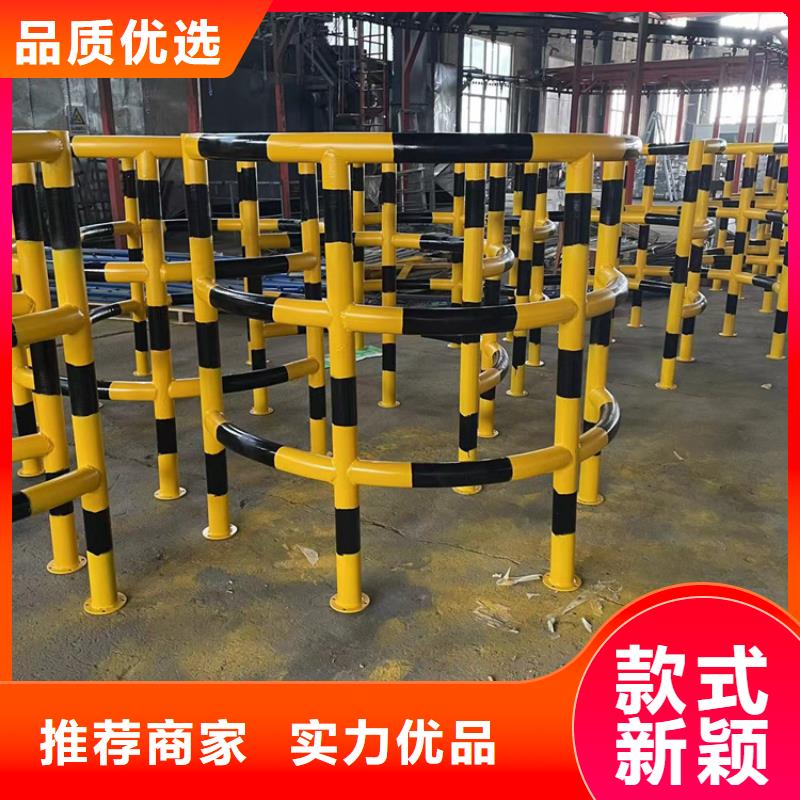 防撞桥梁护栏钢板立柱用好材做好产品