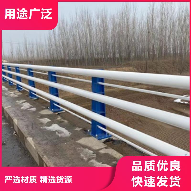 桥梁护栏镀锌管喷塑护栏厂家直接面向客户