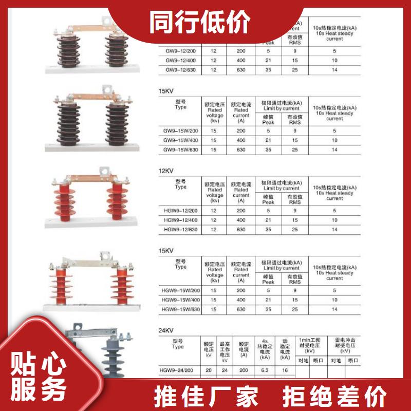 高压隔离开关三相组合式避雷器每一处都是匠心制作