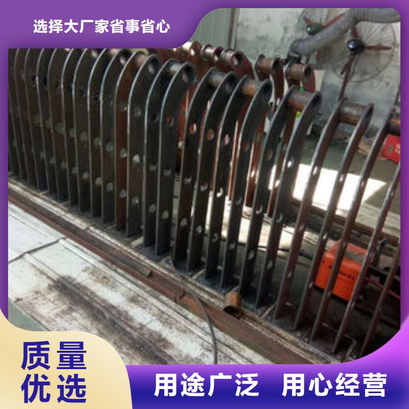 护栏镀锌喷塑防撞栏定制不额外收费