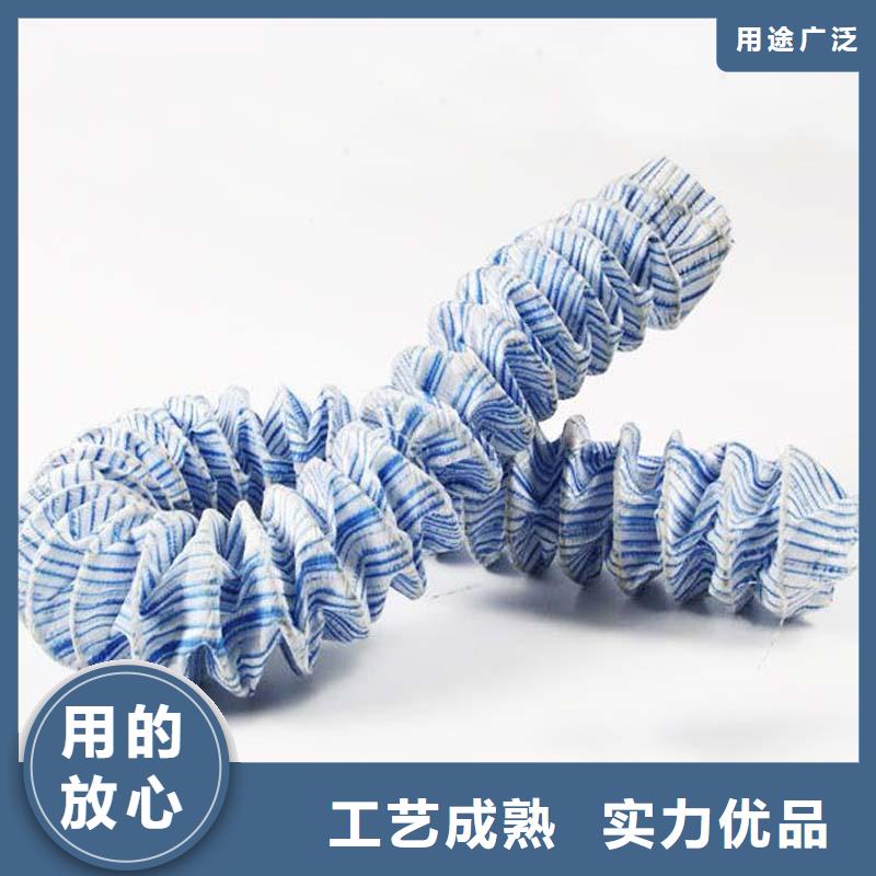 软式透水管塑料盲沟原料层层筛选