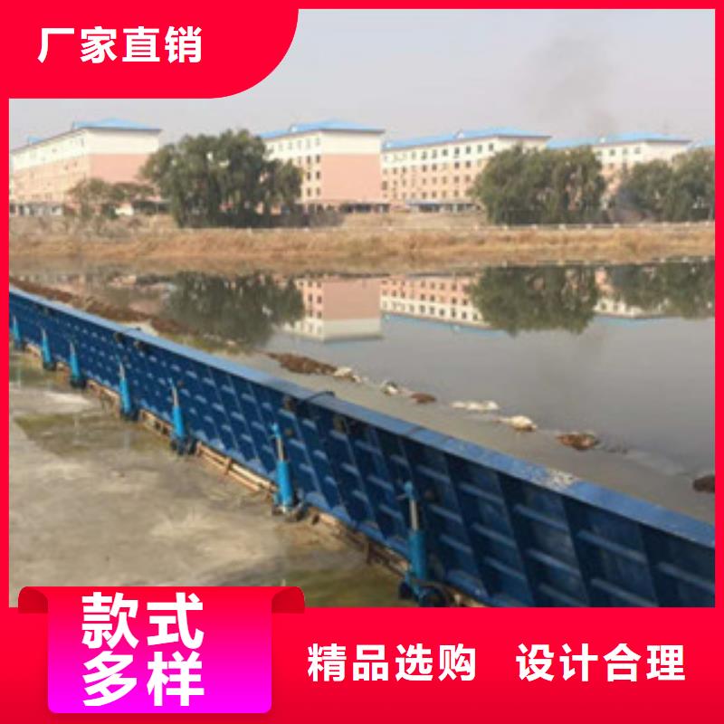 液压翻板钢闸门可以定制致电洽谈