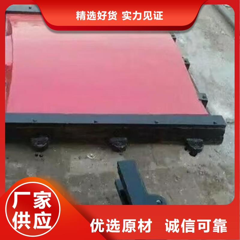 铸铁方闸门线条优美