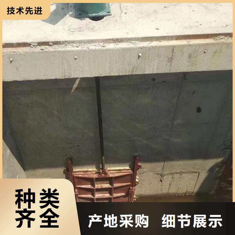 铸铁方闸门线条优美