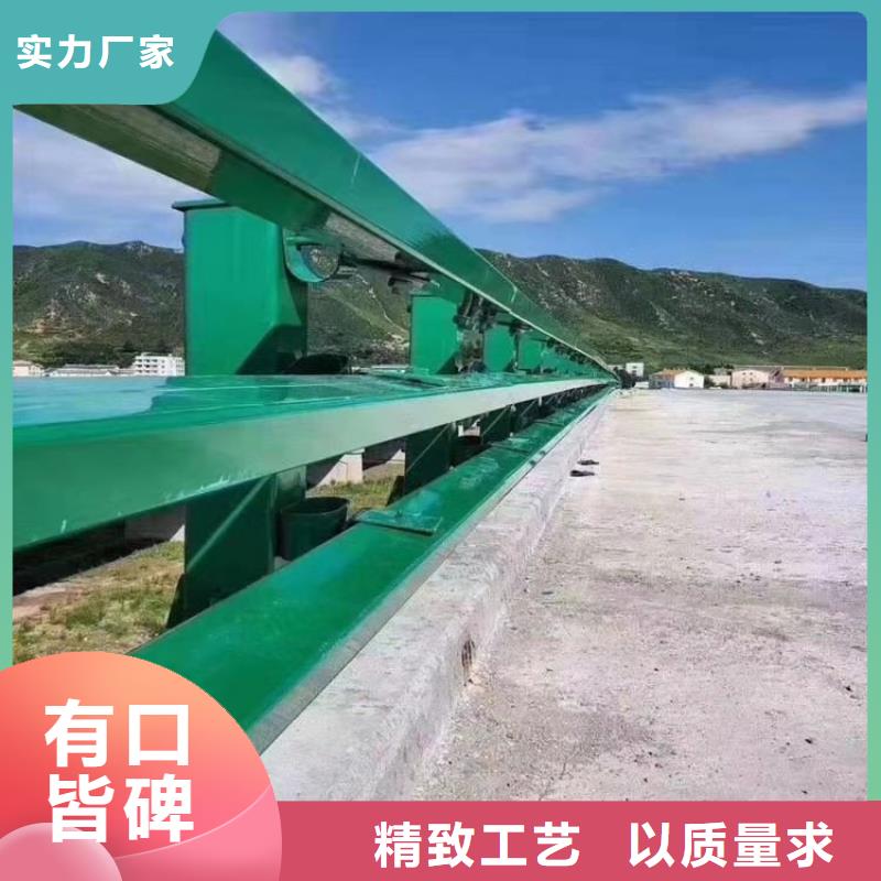 桥梁防撞护栏【钢板立柱】库存充足