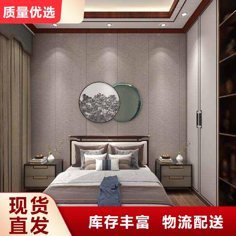 竹木纤维集成墙板庭院流水景墙优质工艺