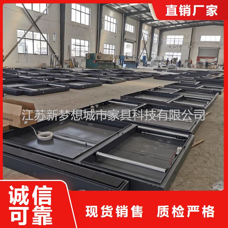 滚动灯箱_四分类垃圾箱工艺层层把关