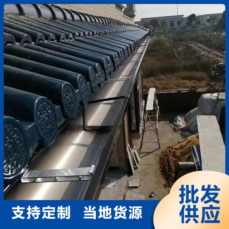 【成品天沟金属方型雨水管工程施工案例】