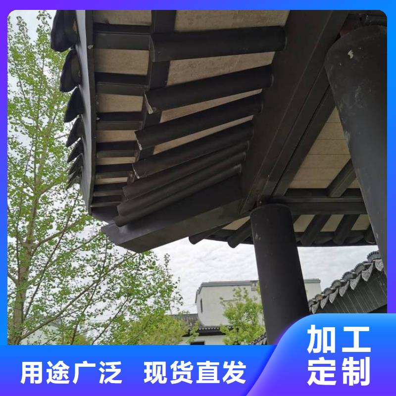 铝代木古建古建六角凉亭买的放心