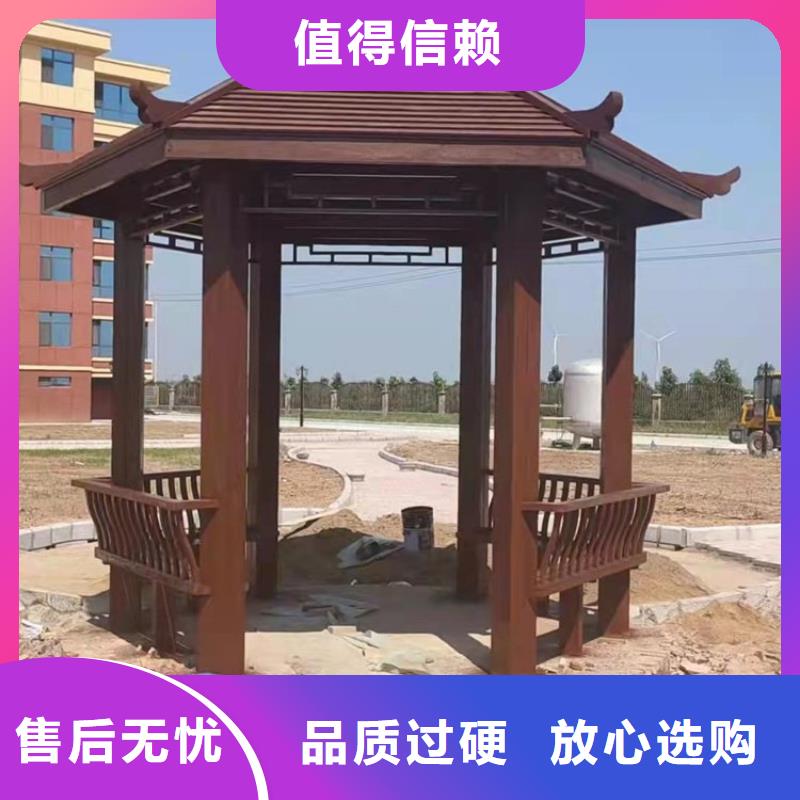 古建亭廊【古铜色回廊建筑】严格把关质量放心