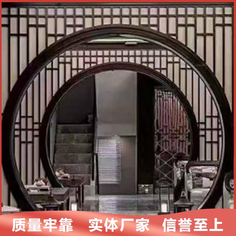 古建亭廊_铝古建栏杆工期短发货快