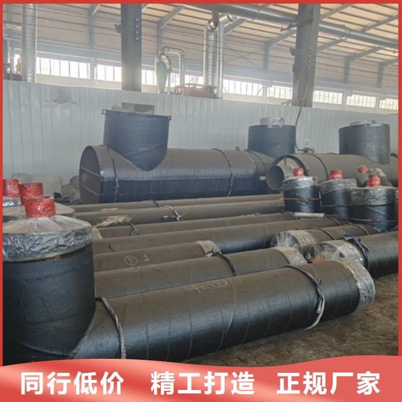 钢套钢岩棉保温管聚氨酯保温钢管厂家大厂家实力看得见