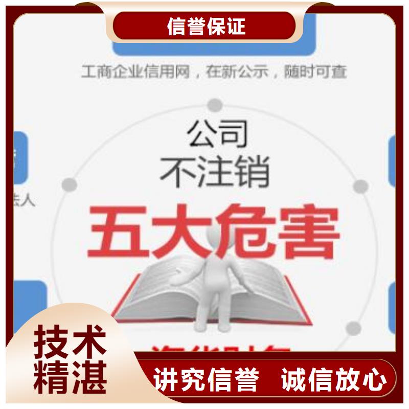 公司解非-代理记账实力团队