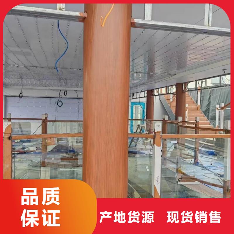 廊架长廊木纹漆，钢结构金属面木纹漆，仿木纹漆全包施工价格