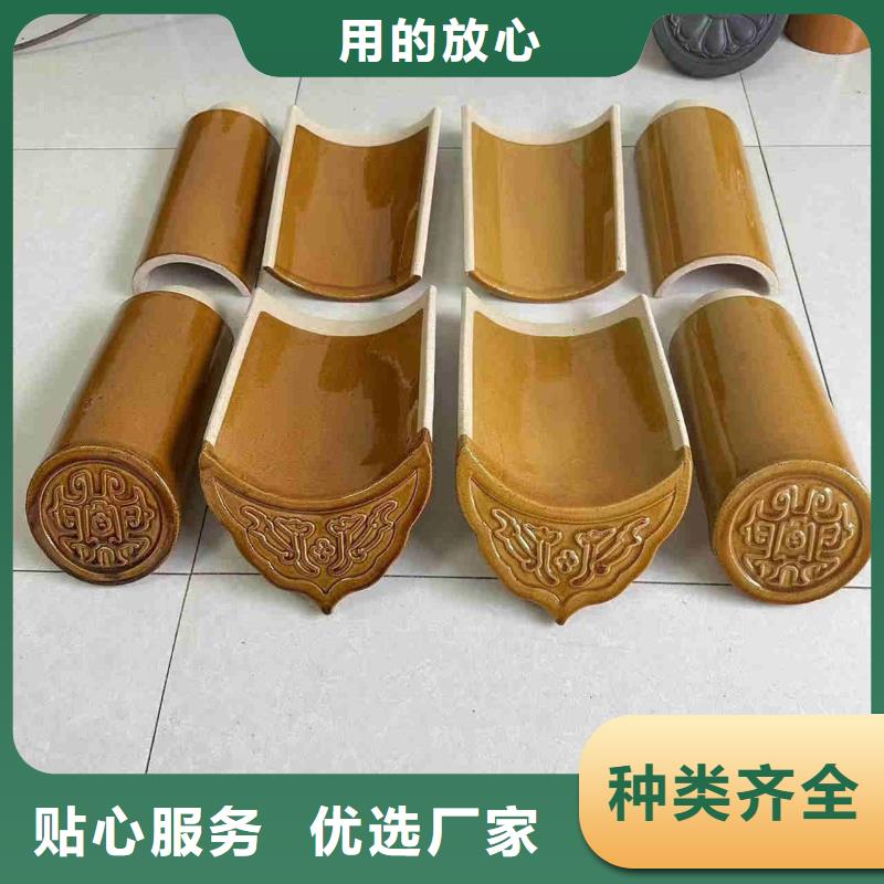 青筒瓦青灰色琉璃瓦产品质量过关