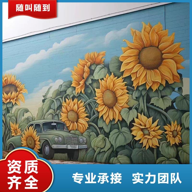 美丽乡村彩绘手绘墙壁画团队