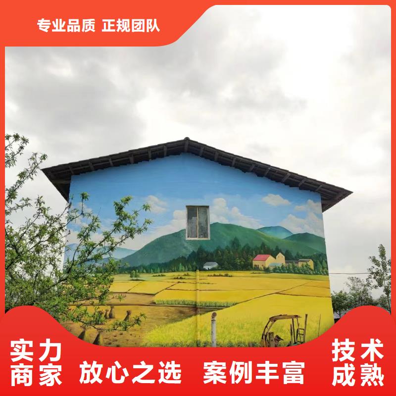 乡村振兴墙绘手绘墙彩绘团队